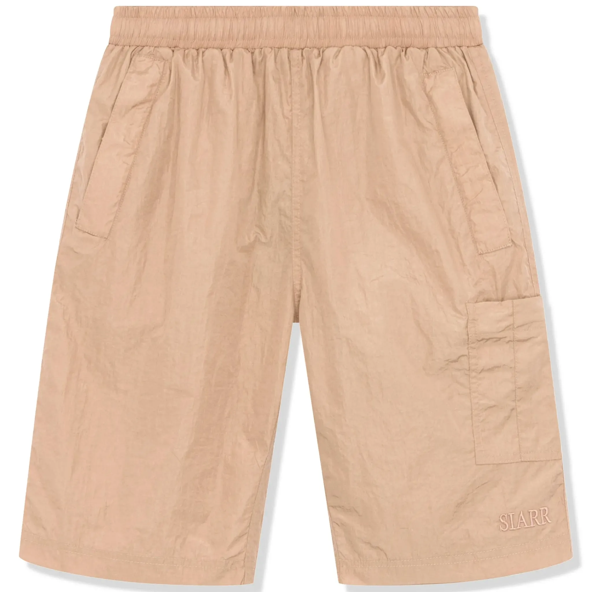 SIARR Crinkle Pink Shorts< Shorts|Matching Sets