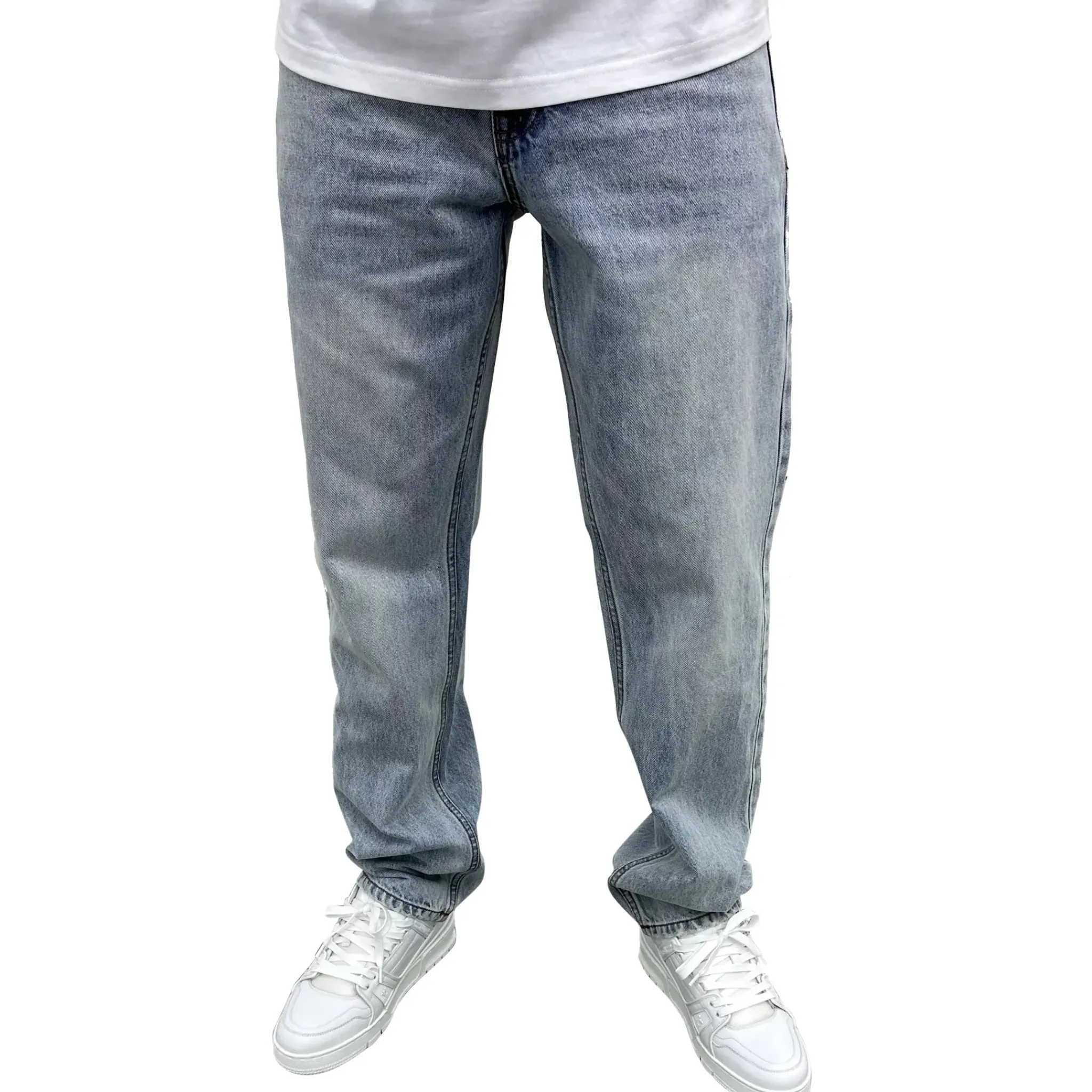 SIARR Essentials Straight Leg Jeans Blue< Jeans|Bottoms
