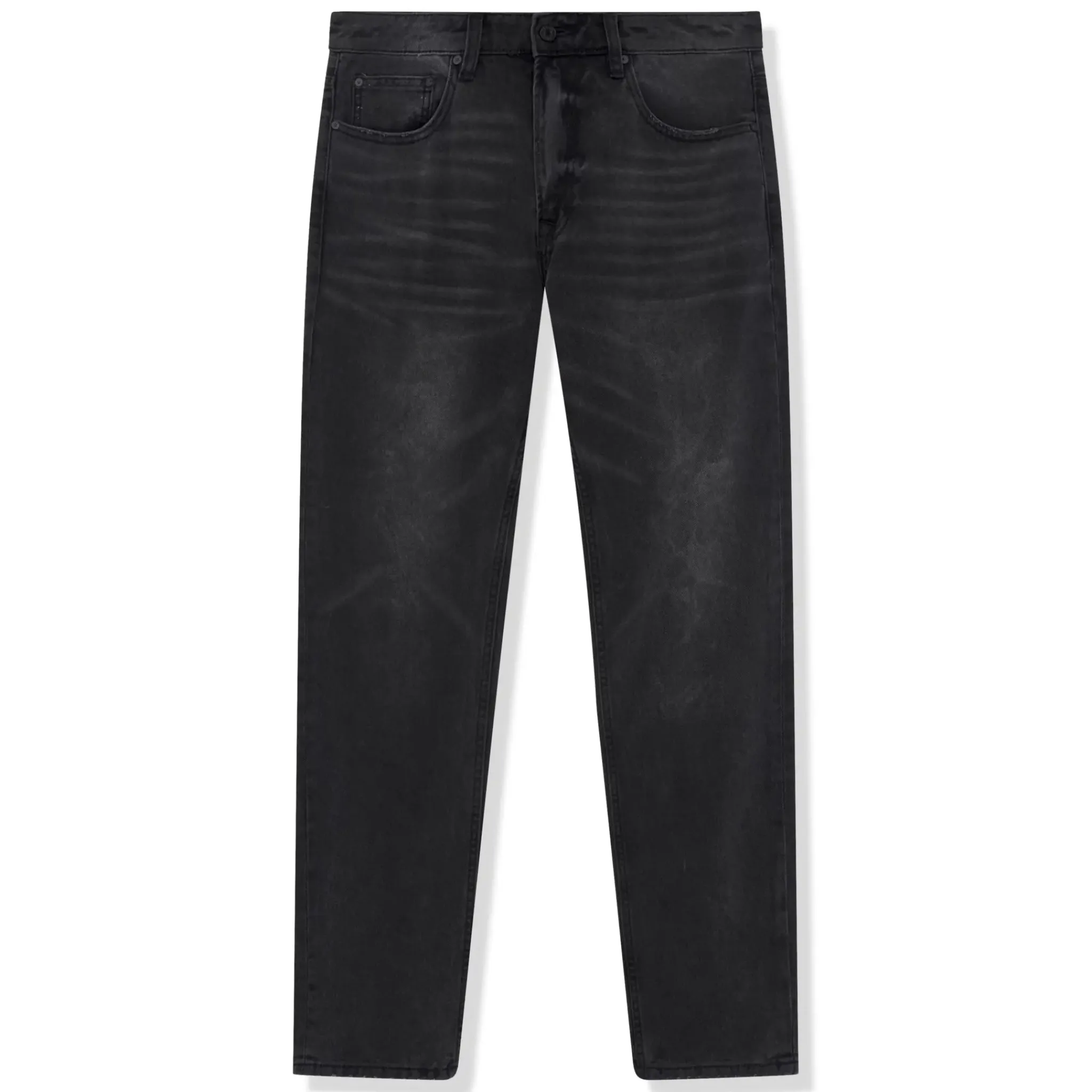 SIARR Essentials Straight Leg Jeans Washed Black< Bottoms|Jeans