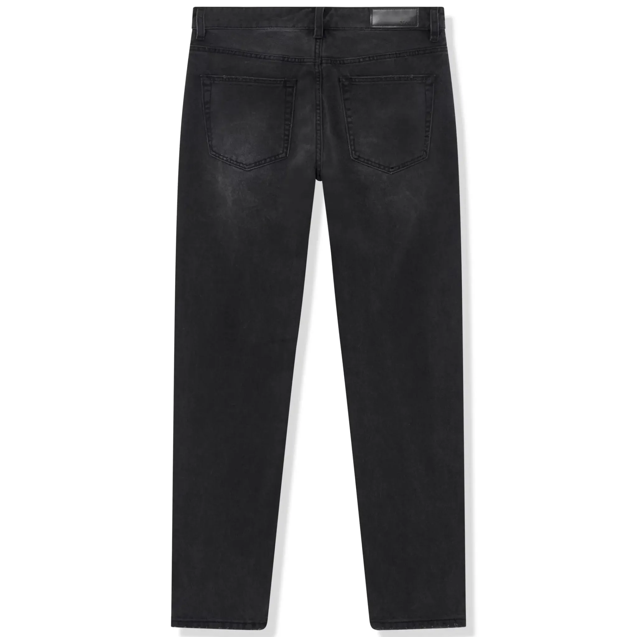 SIARR Essentials Straight Leg Jeans Washed Black< Bottoms|Jeans