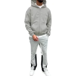 SIARR Light Grey Flared Joggers< Bottoms|Matching Sets