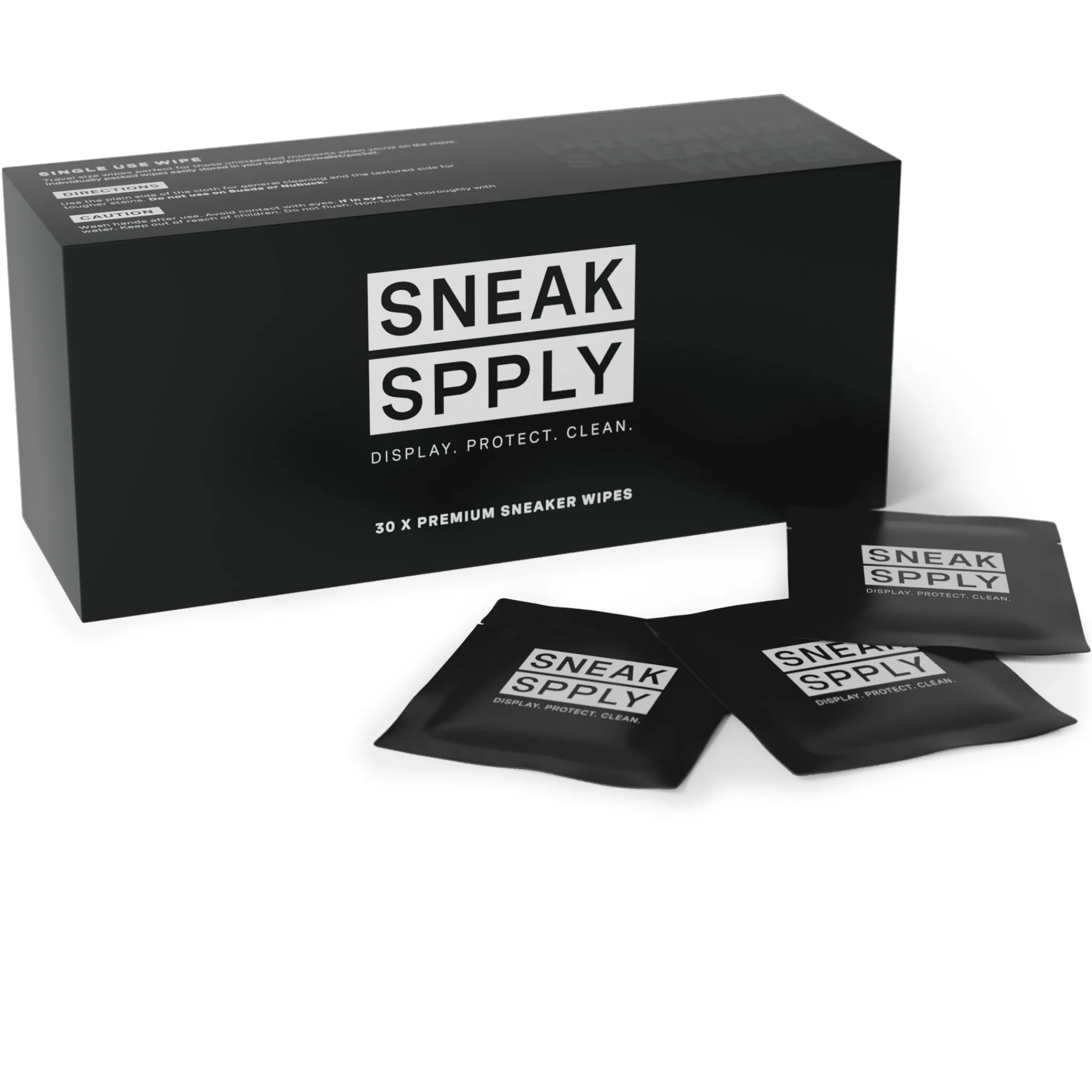 Sneak Spply Premium Sneaker Wipes - 30 Pack< Trainer Care|Shoe Care