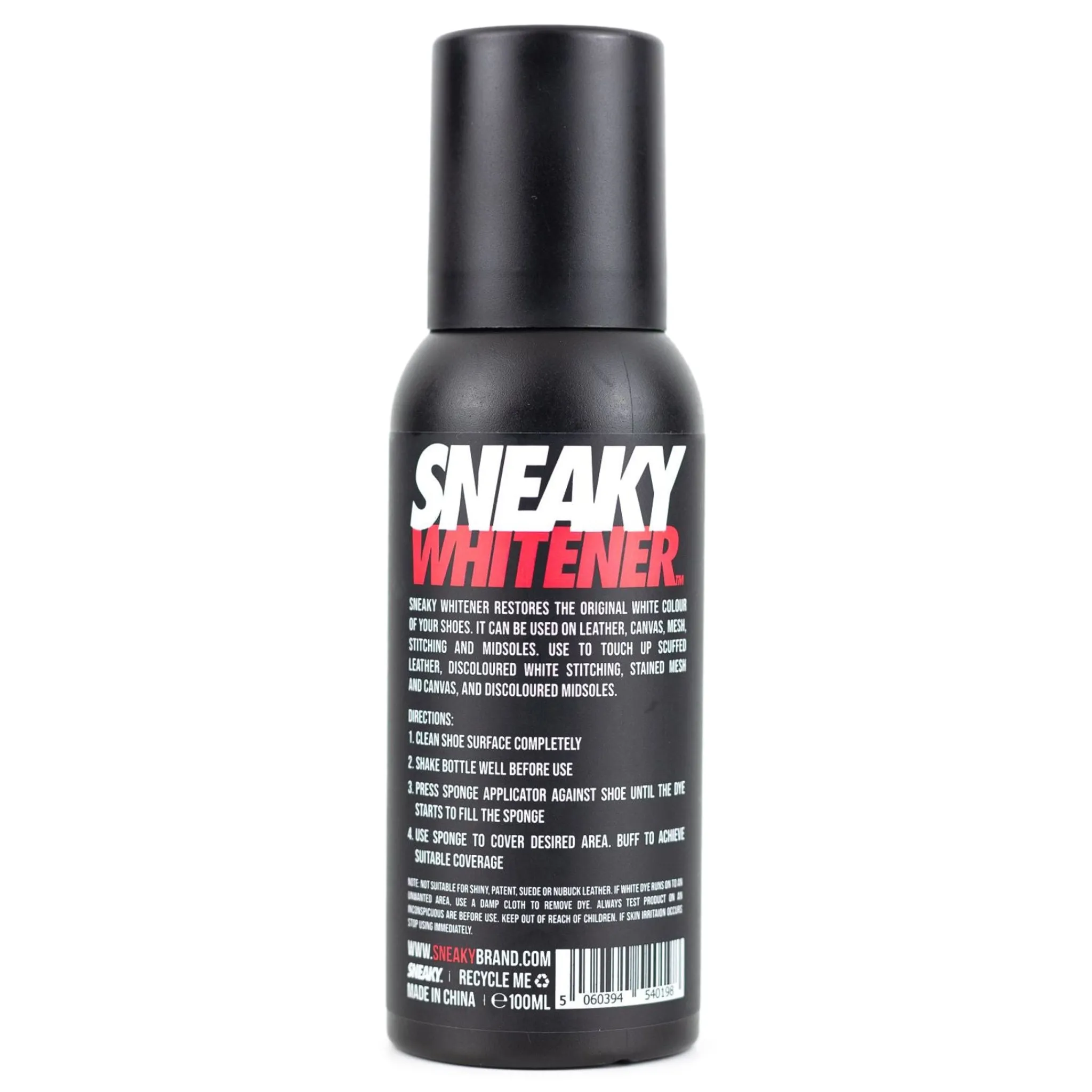 Sneaky Whitener - Shoe and Trainer Whitener 100ml< Trainer Care|Shoe Care