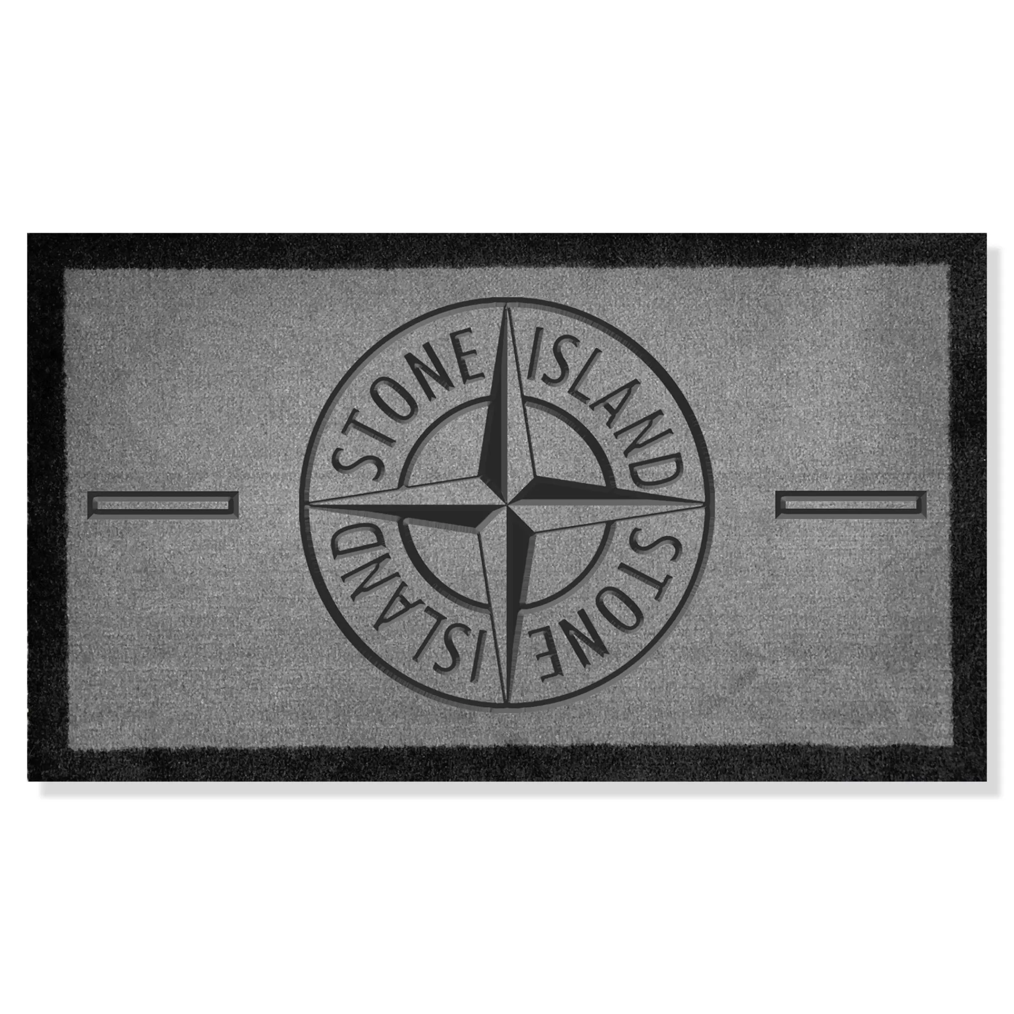 Project Crepslocker Stone Island Light Grey Doormat 70x40cm< Rugs & Mats|Designer Home Accessories