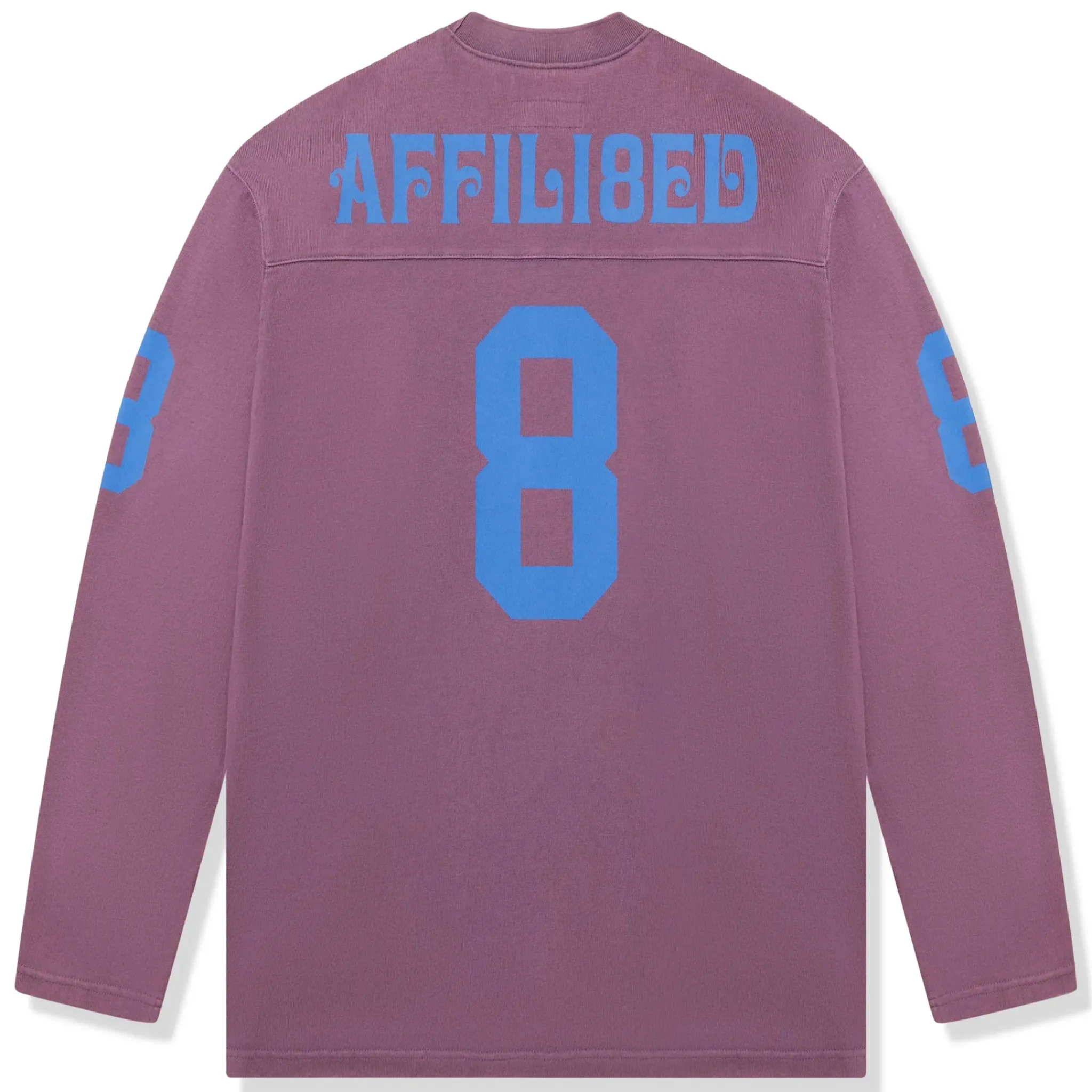 Supreme Affiliated L/S Dusty Purple Football Top< T-shirts