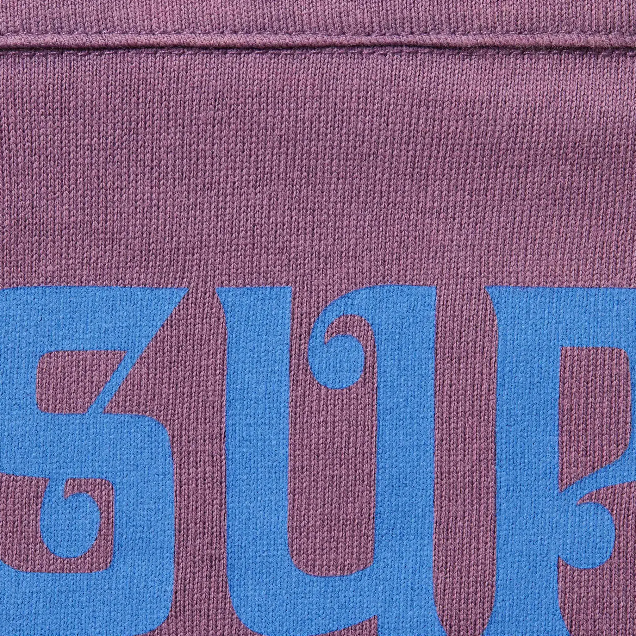 Supreme Affiliated L/S Dusty Purple Football Top< T-shirts