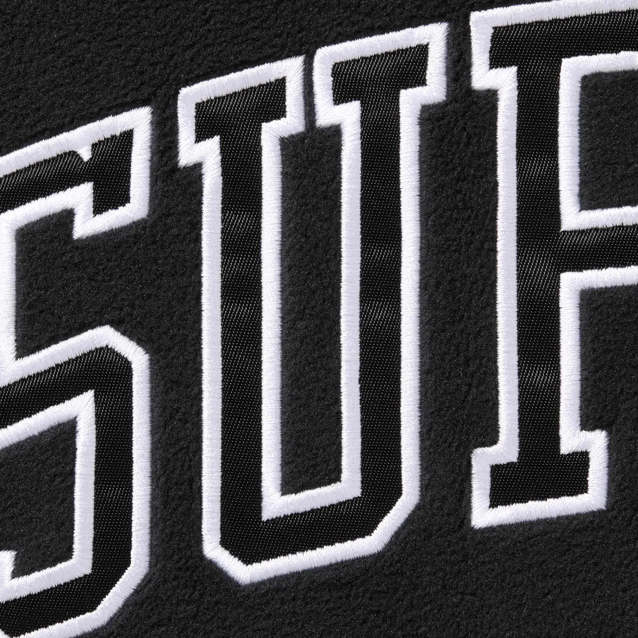 Supreme Polartec Black Baseball Jersey< T-shirts