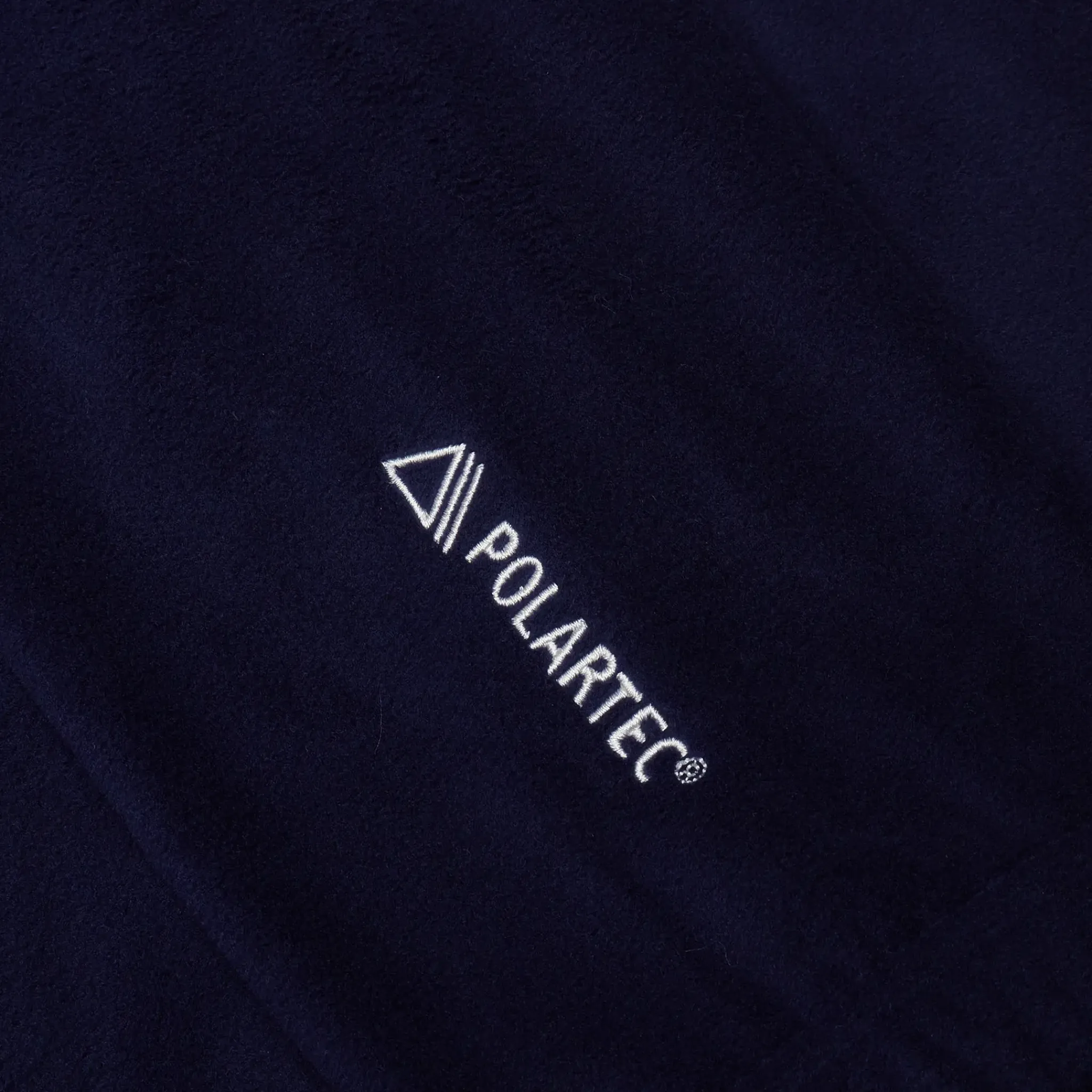 Supreme Polartec Facemask Navy Half-Zip Hoodie (FW24)< Sweatshirts & Hoodies