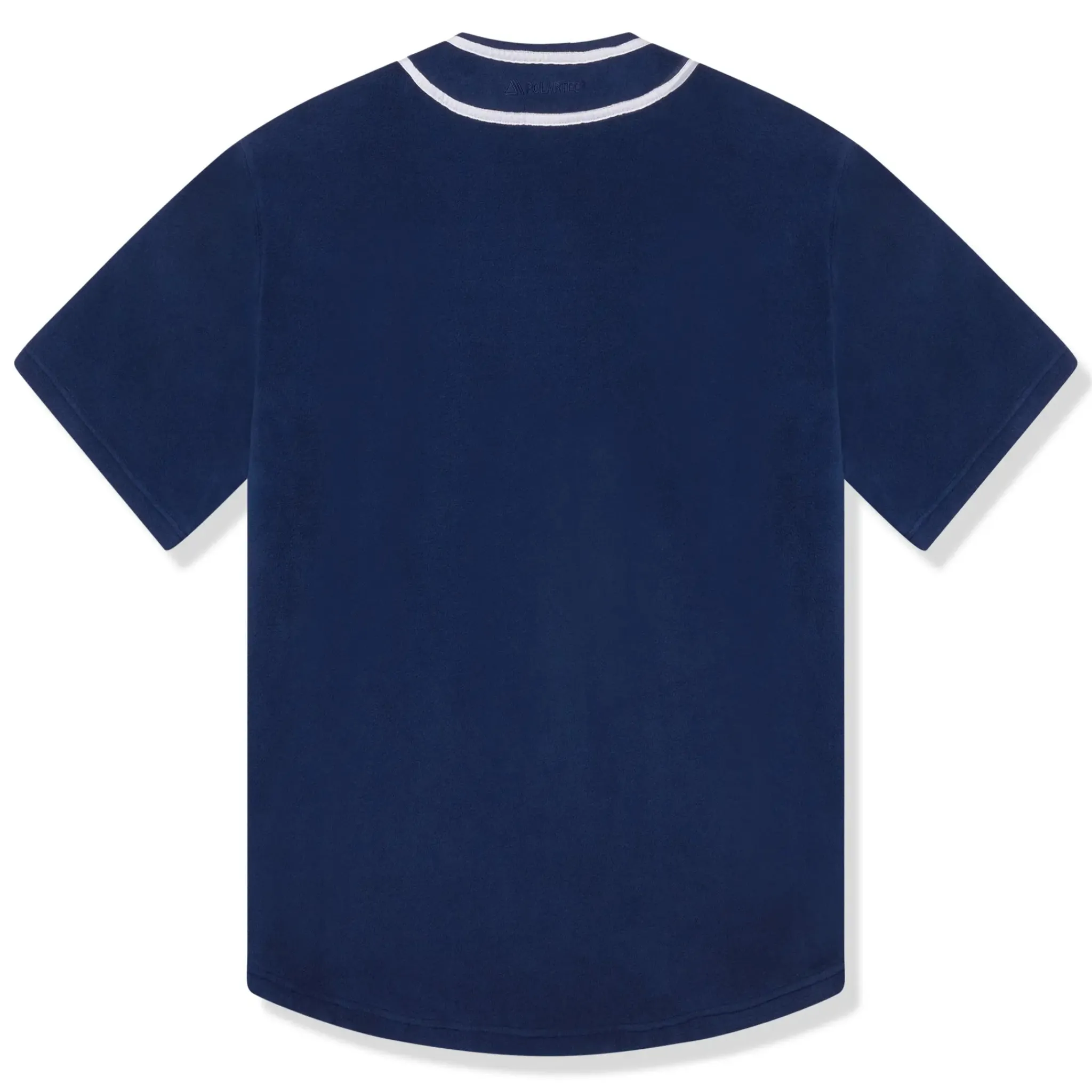 Supreme Polartec Navy Baseball Jersey< T-shirts