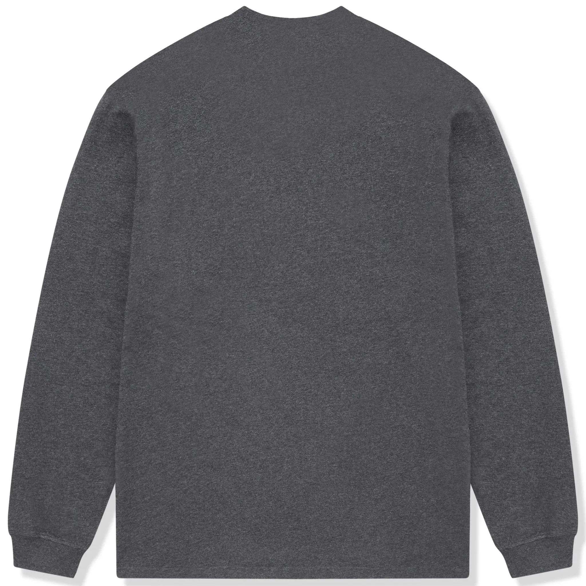 Supreme Small Box Logo L/S Charcoal T Shirt< T-shirts