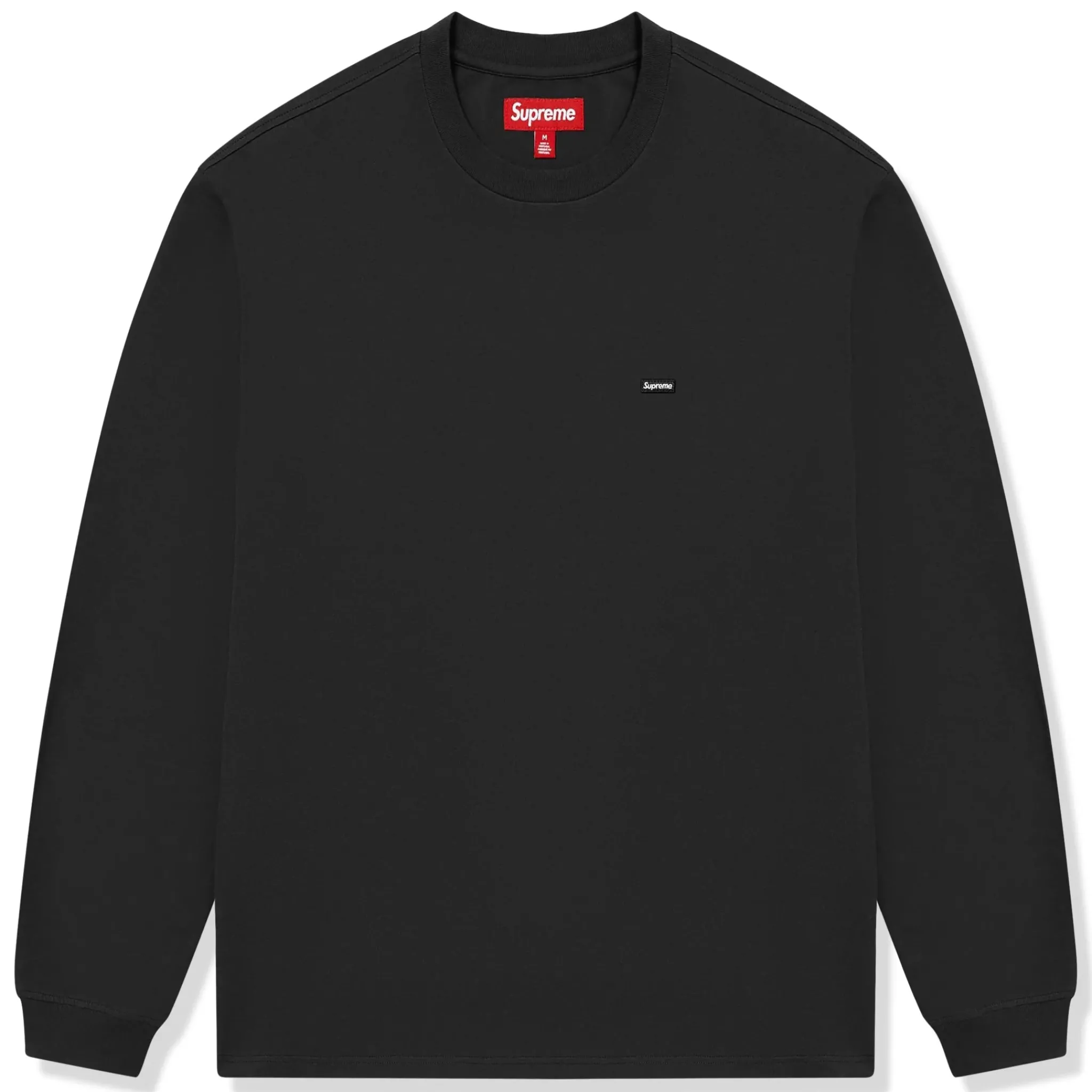 Supreme Small Box Logo L/S Black T Shirt< T-shirts