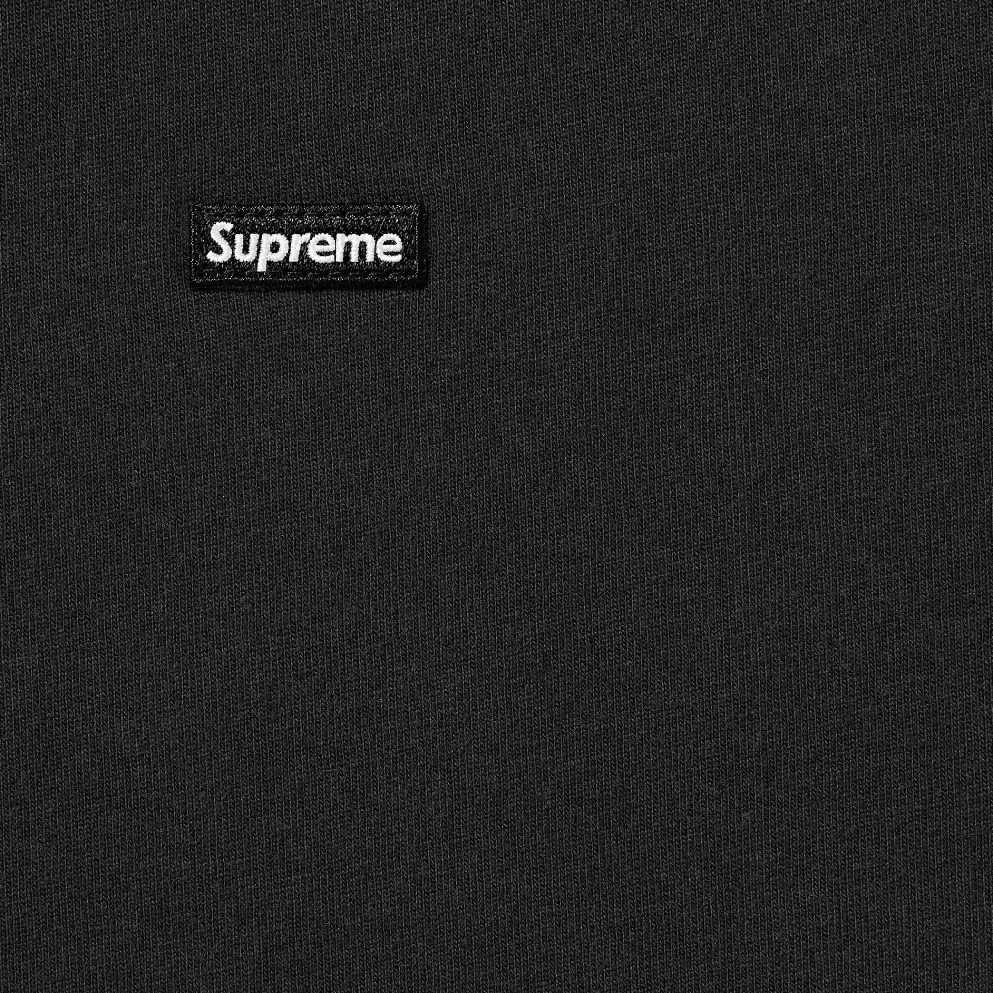 Supreme Small Box Logo L/S Black T Shirt< T-shirts