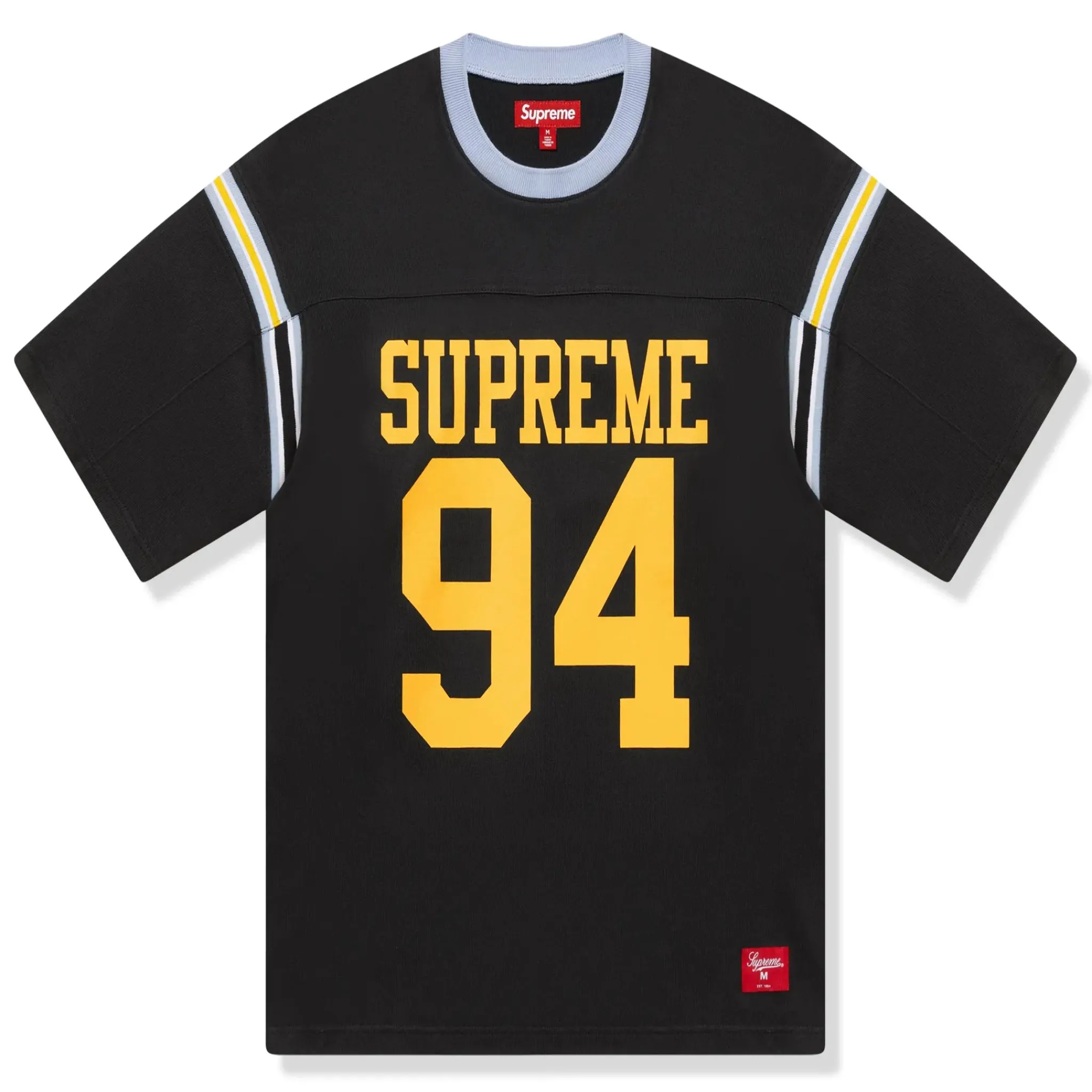 Supreme Split S/S Black Football Jersey< Shirts