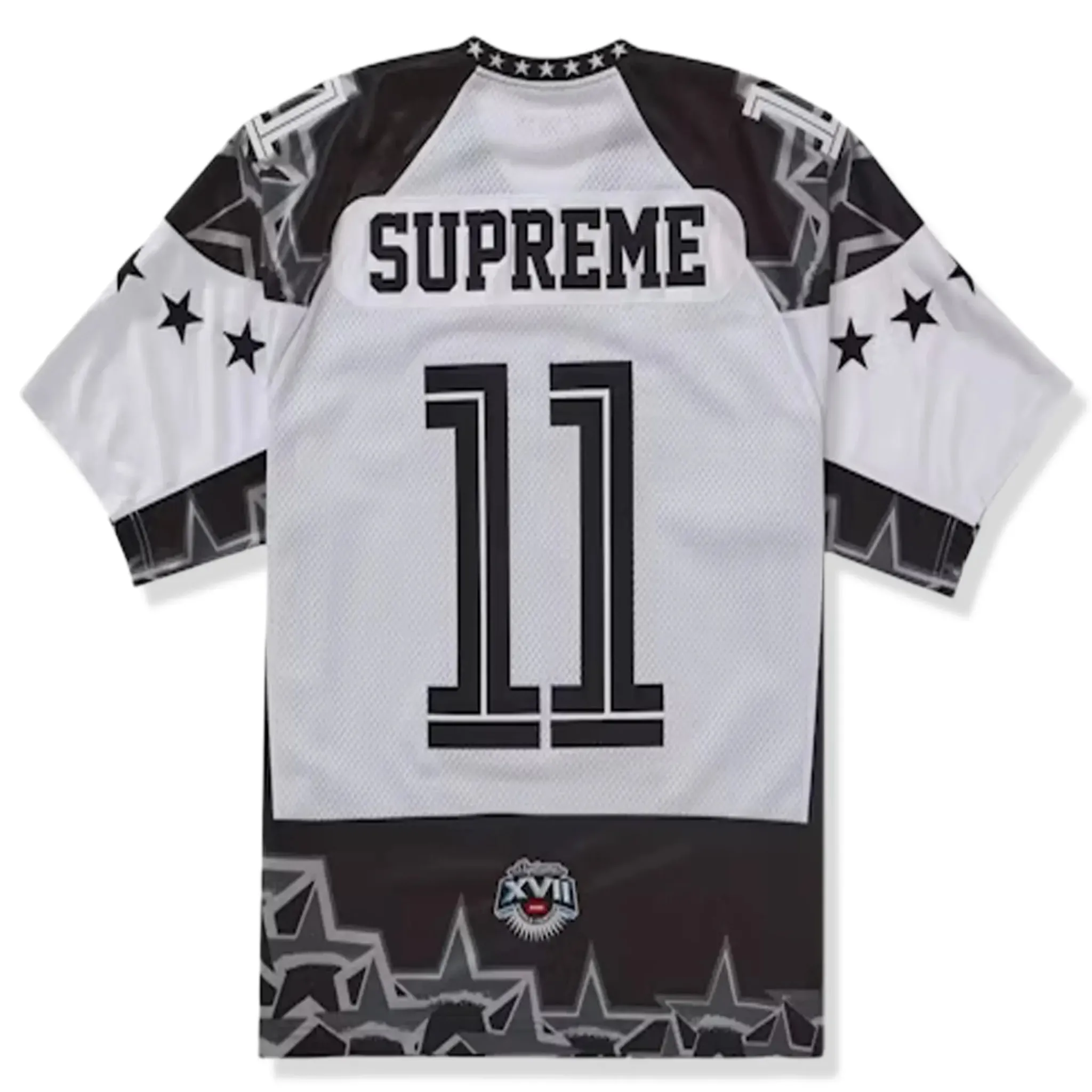 Supreme Stars Football Jersey Black< T-shirts