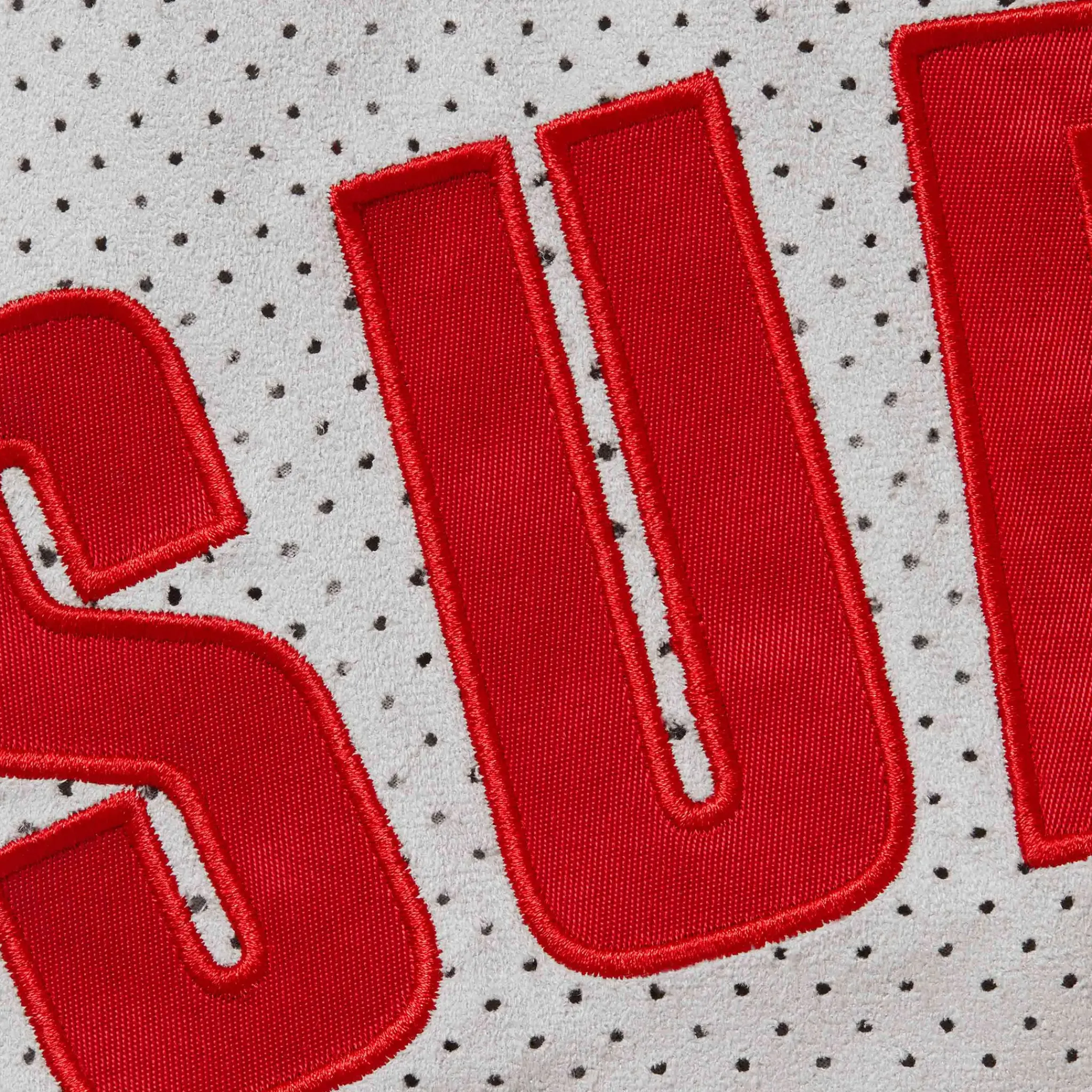 Supreme Ultrasuede Mesh Grey Baseball Shorts< Shorts