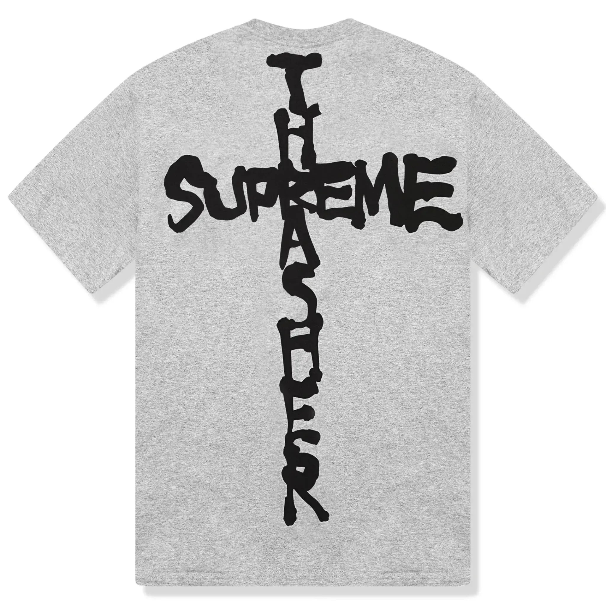 Supreme x Thrasher Cross Heather Grey T Shirt< T-shirts