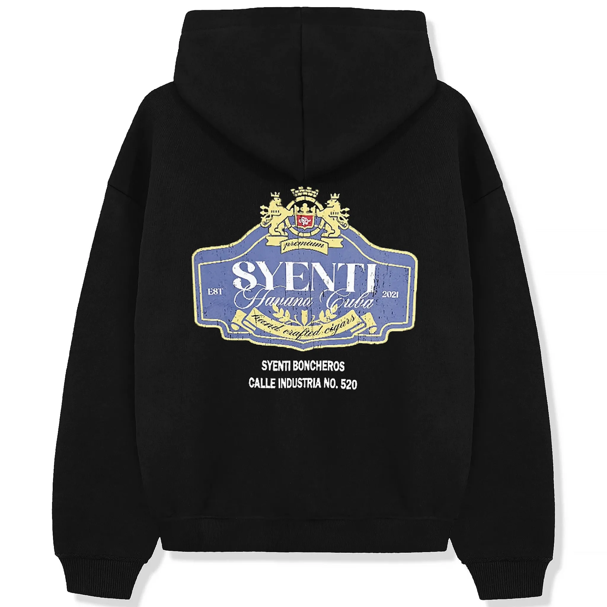 Syenti Boncheros Black Hoodie< Sweatshirts & Hoodies