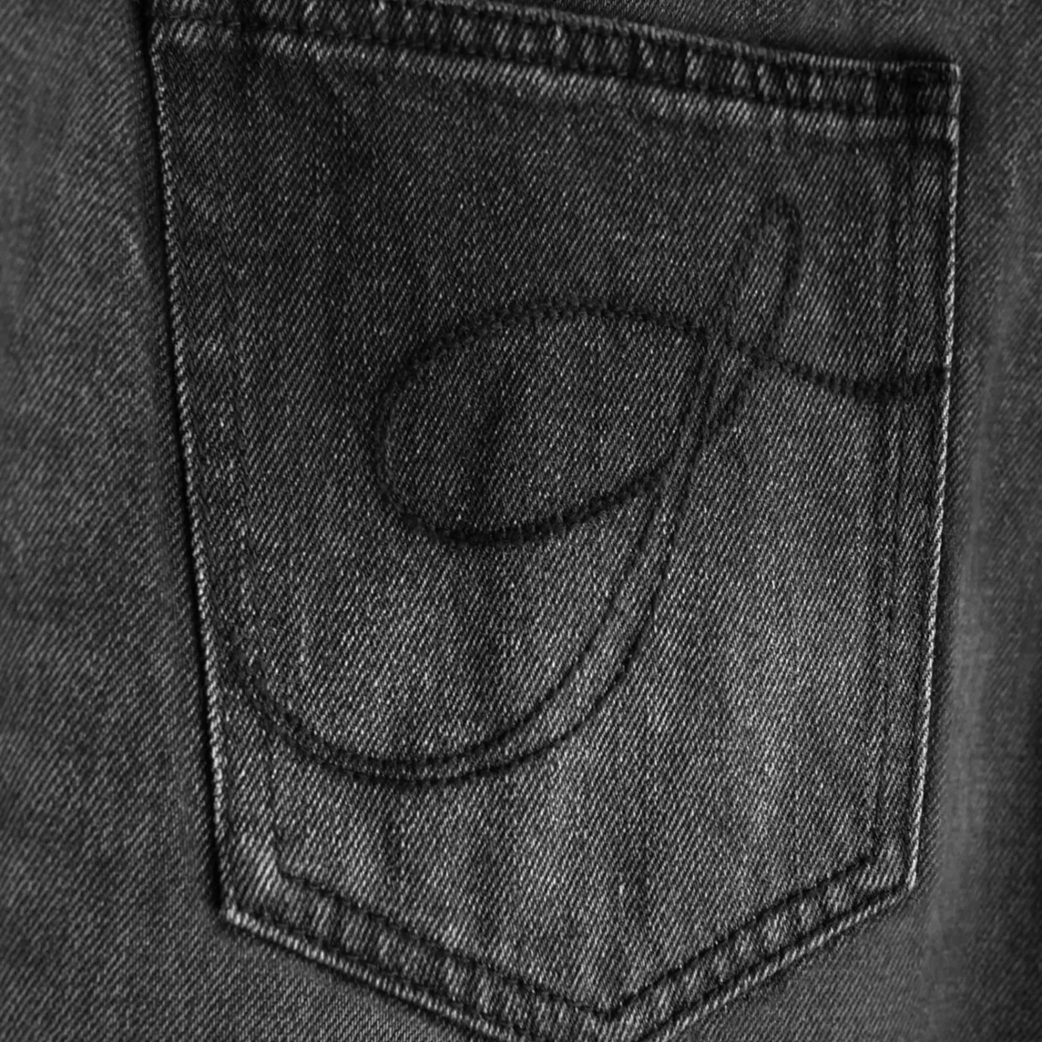 Syenti Released Hem Jeans Black< Jeans|Bottoms