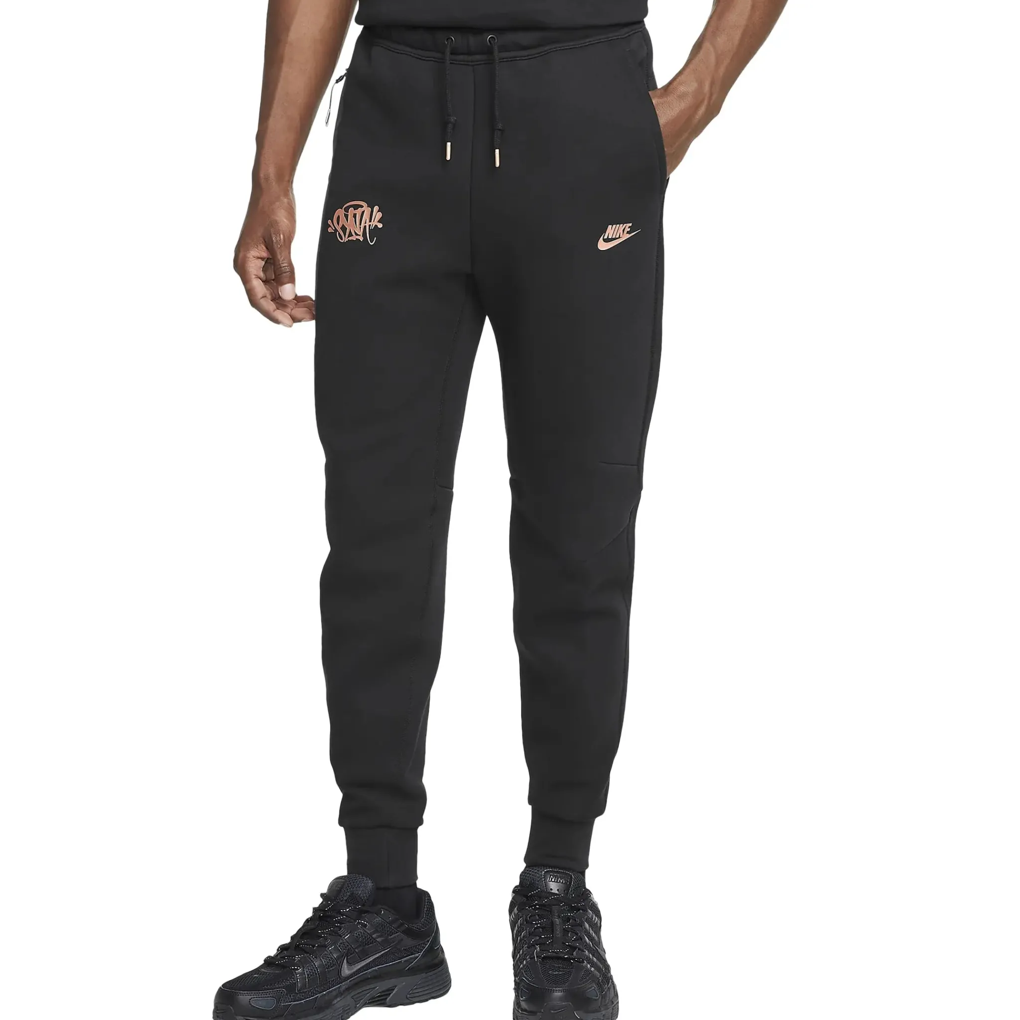 Nike Syna World x Central Cee Tech Fleece Black Tracksuit< Matching Sets|Sweatpants