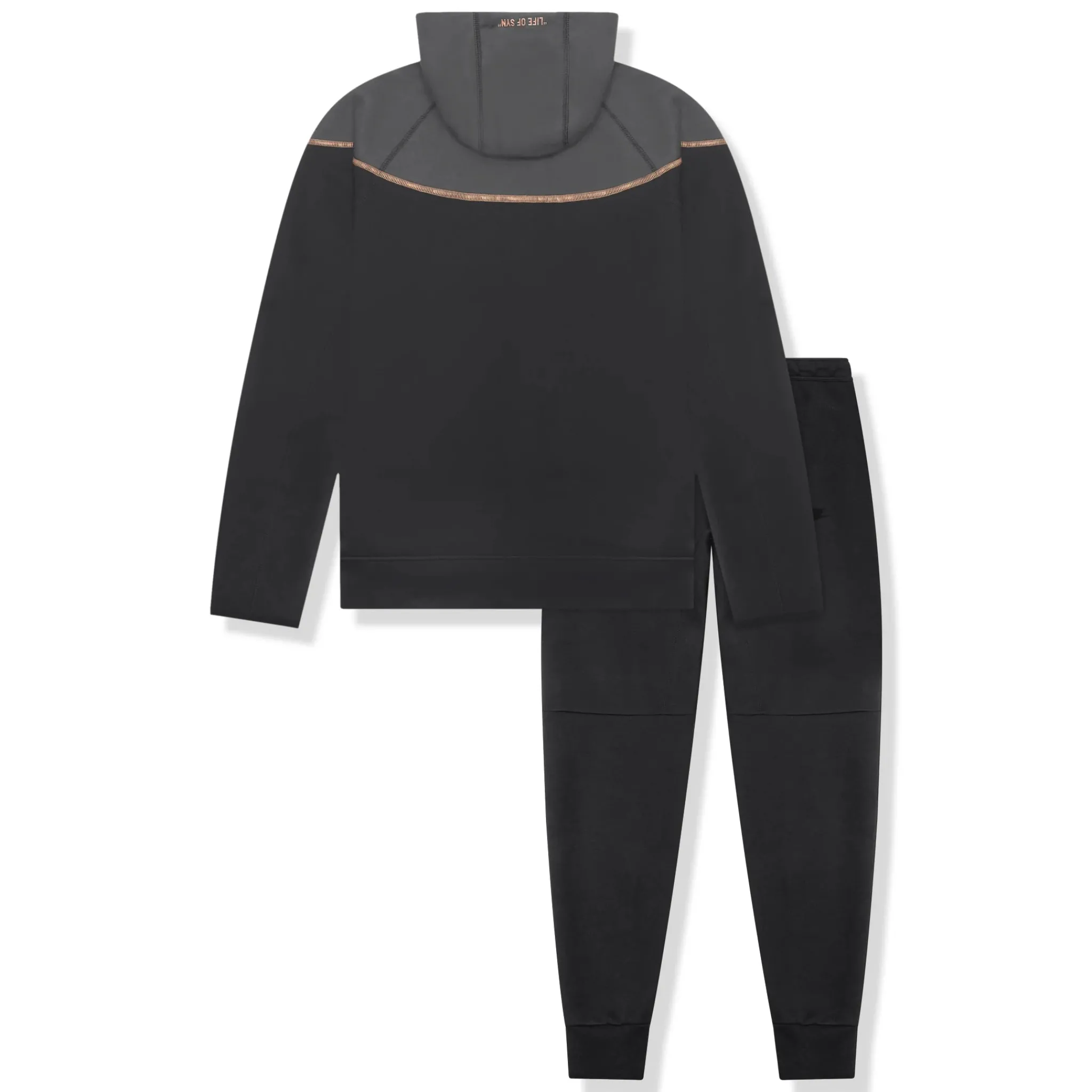 Nike Syna World x Central Cee Tech Fleece Black Tracksuit< Matching Sets|Sweatpants