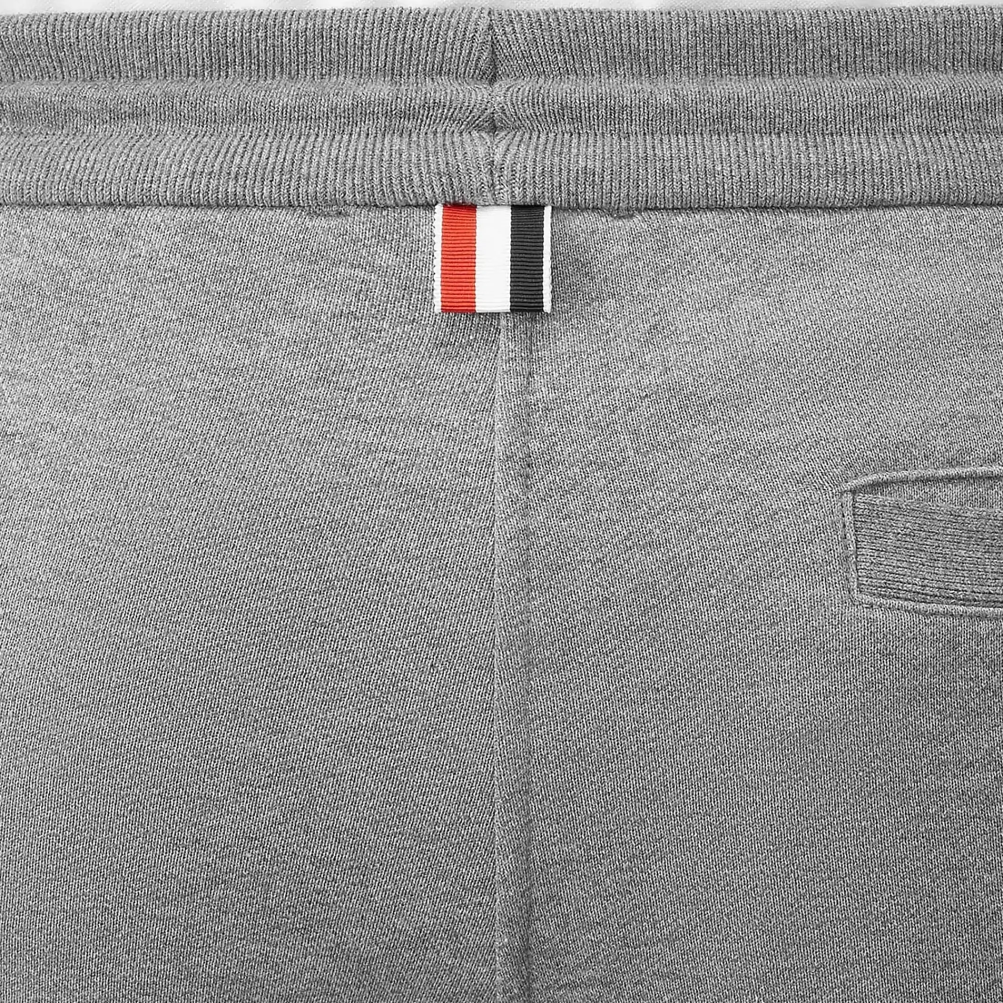 Thom Browne Classic Loopback 4-Bar Grey Sweat Shorts< Bottoms|Shorts