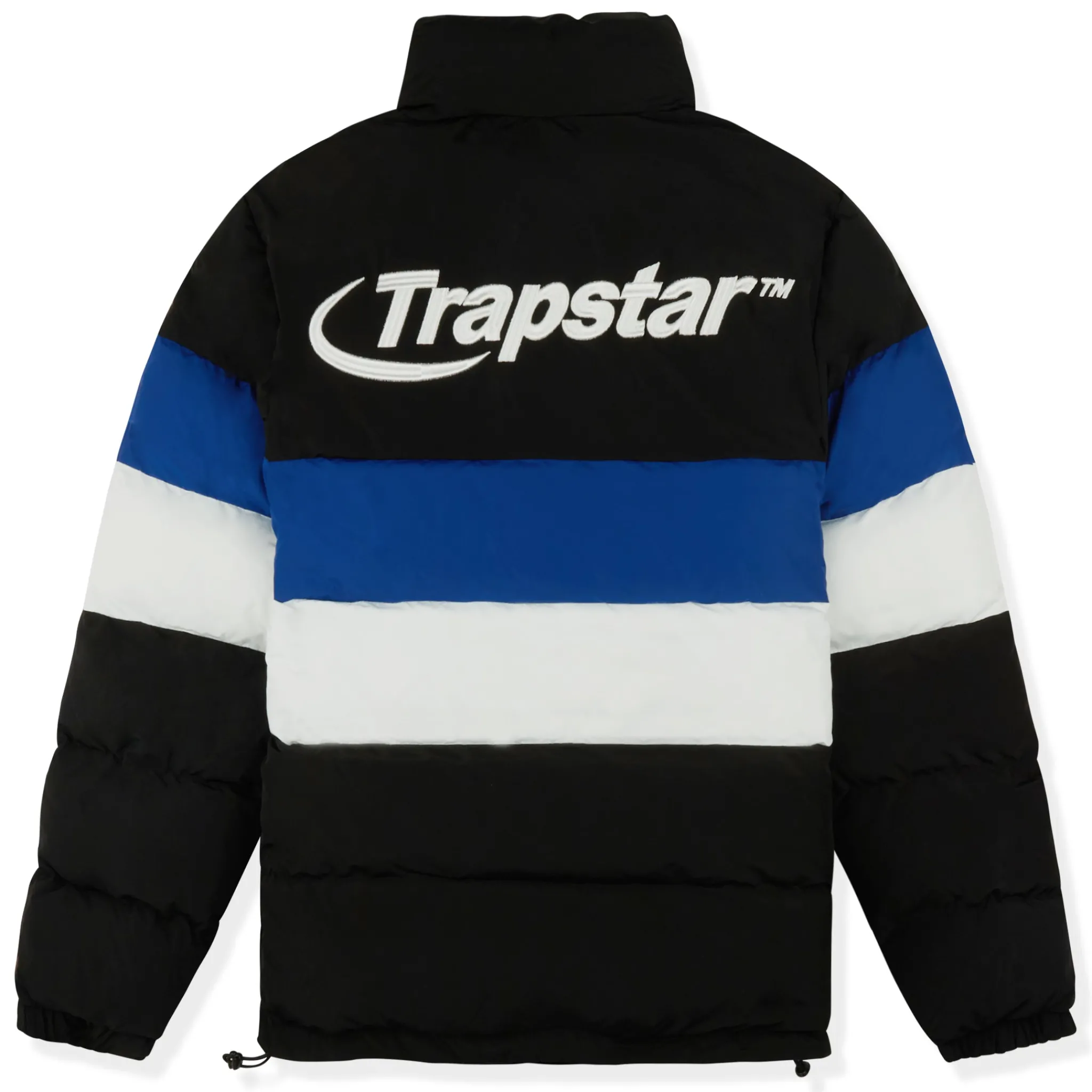 Trapstar Hyperdrive Puffer Black Blue White Jacket< Coats & Jackets