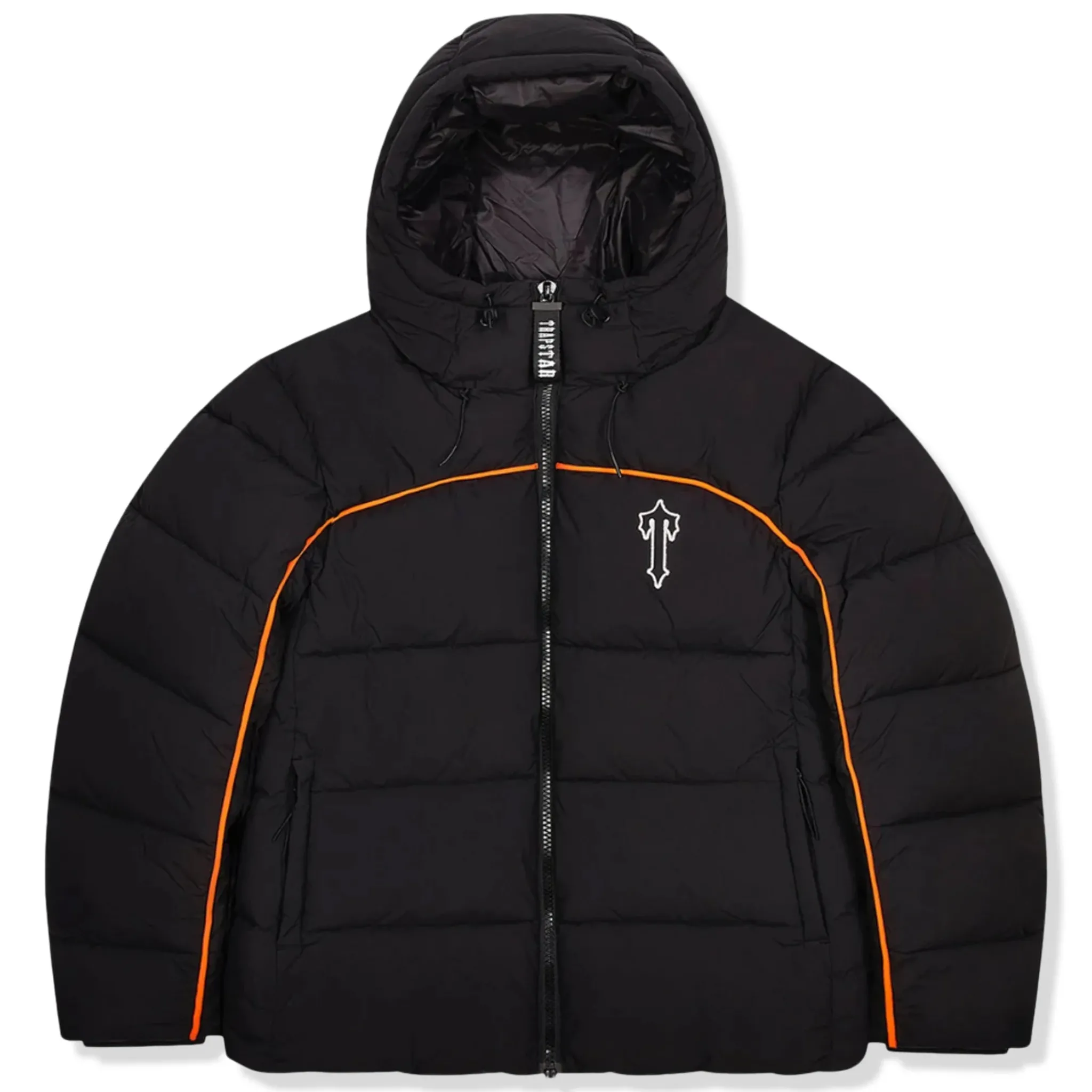 Trapstar Irongate Arch Piping Black Puffer Jacket< Coats & Jackets