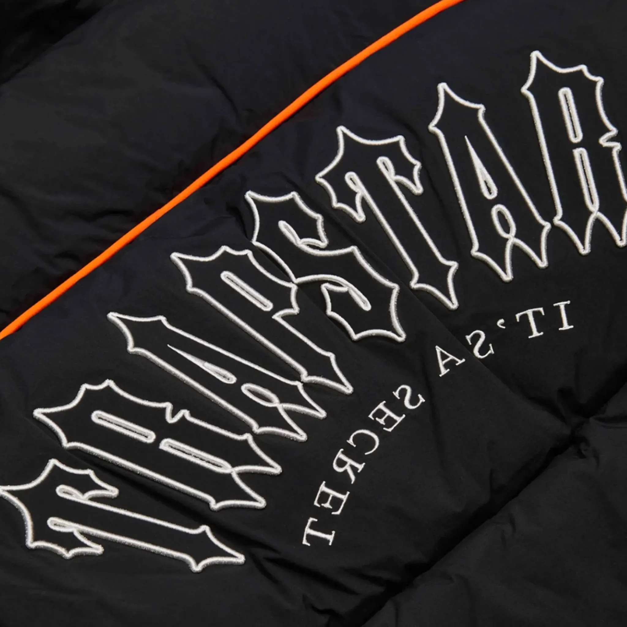 Trapstar Irongate Arch Piping Black Puffer Jacket< Coats & Jackets