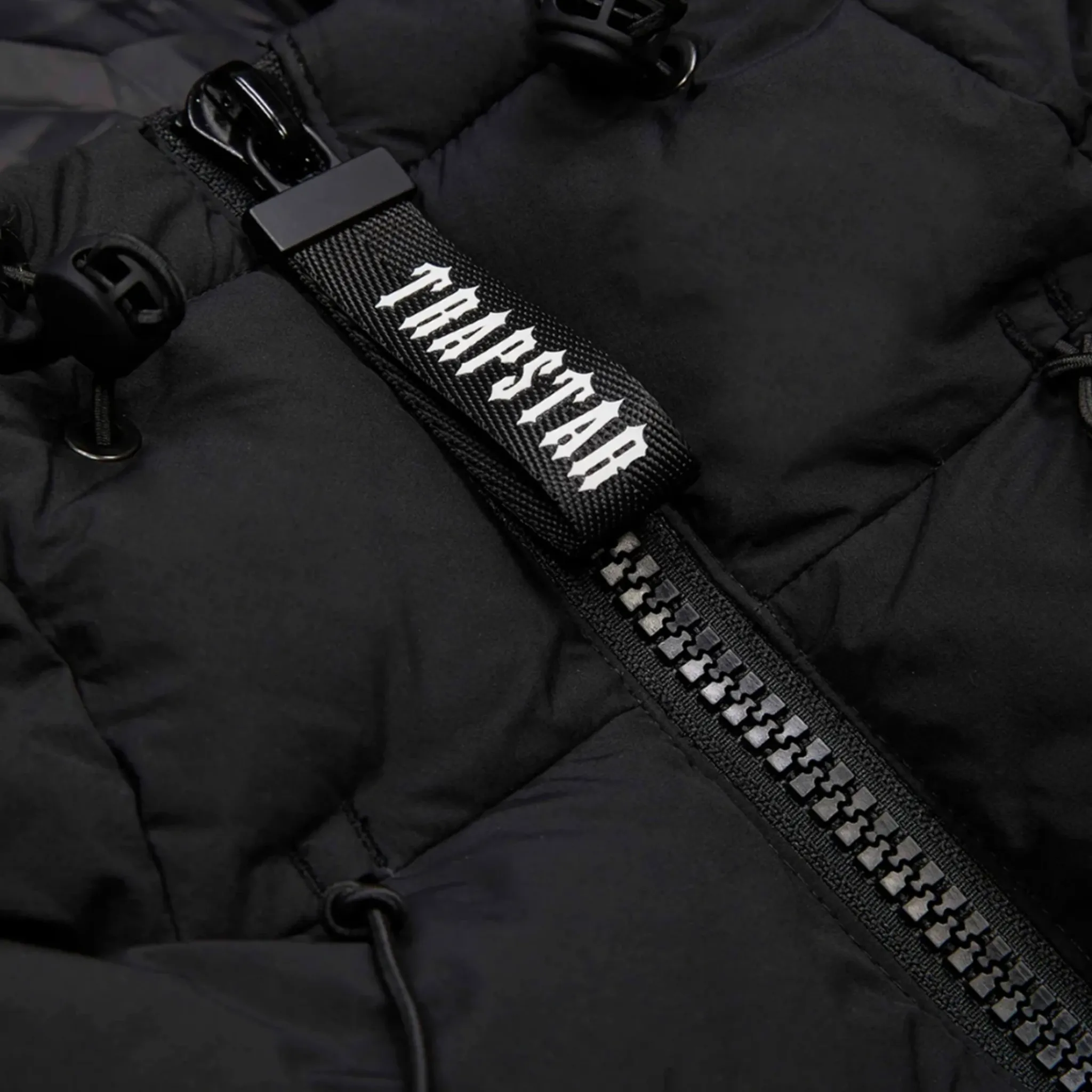 Trapstar Irongate Arch Piping Black Puffer Jacket< Coats & Jackets