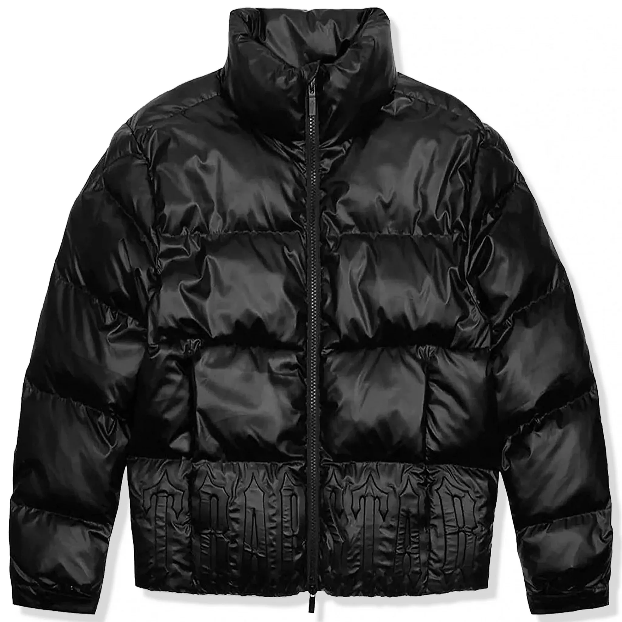 Trapstar Irongate Embossed Black Puffer Jacket< Coats & Jackets