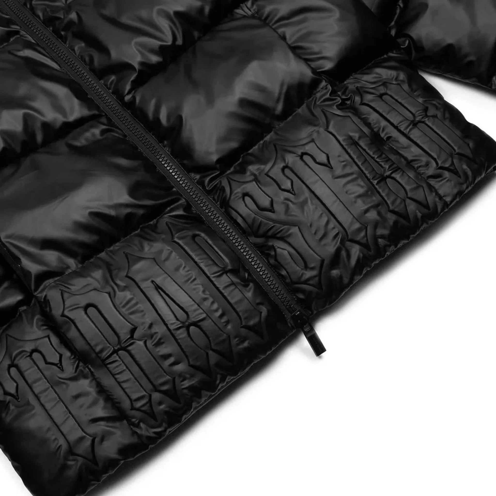 Trapstar Irongate Embossed Black Puffer Jacket< Coats & Jackets