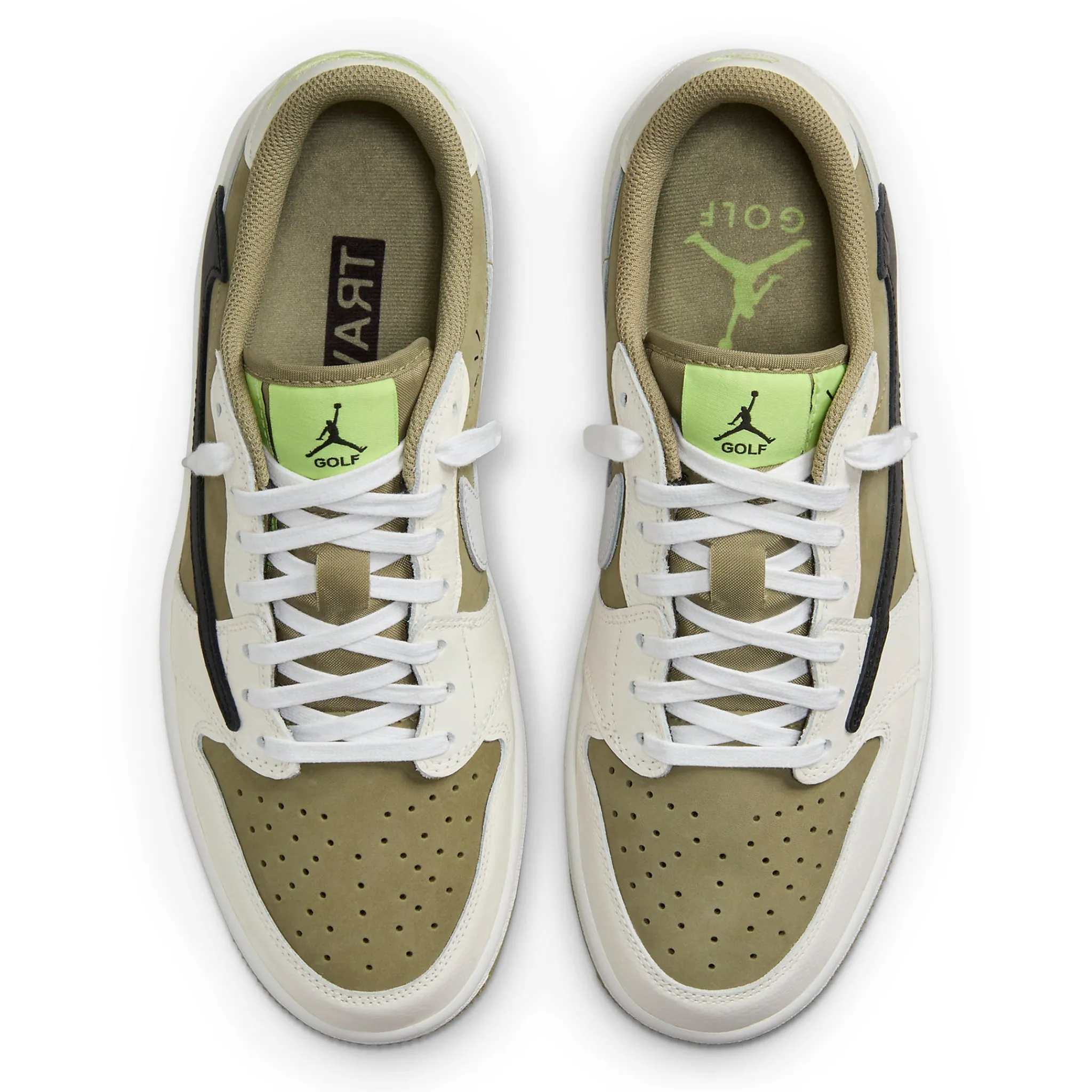 Air Jordan Travis Scott X 1 Low Golf Olive< Trainers