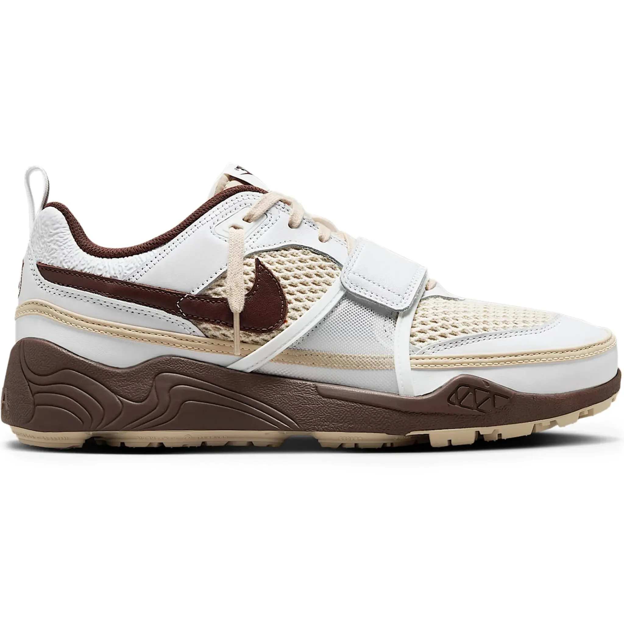 Nike Travis Scott x Zoom Field Jaxx Light Chocolate< White Trainers|Trainers