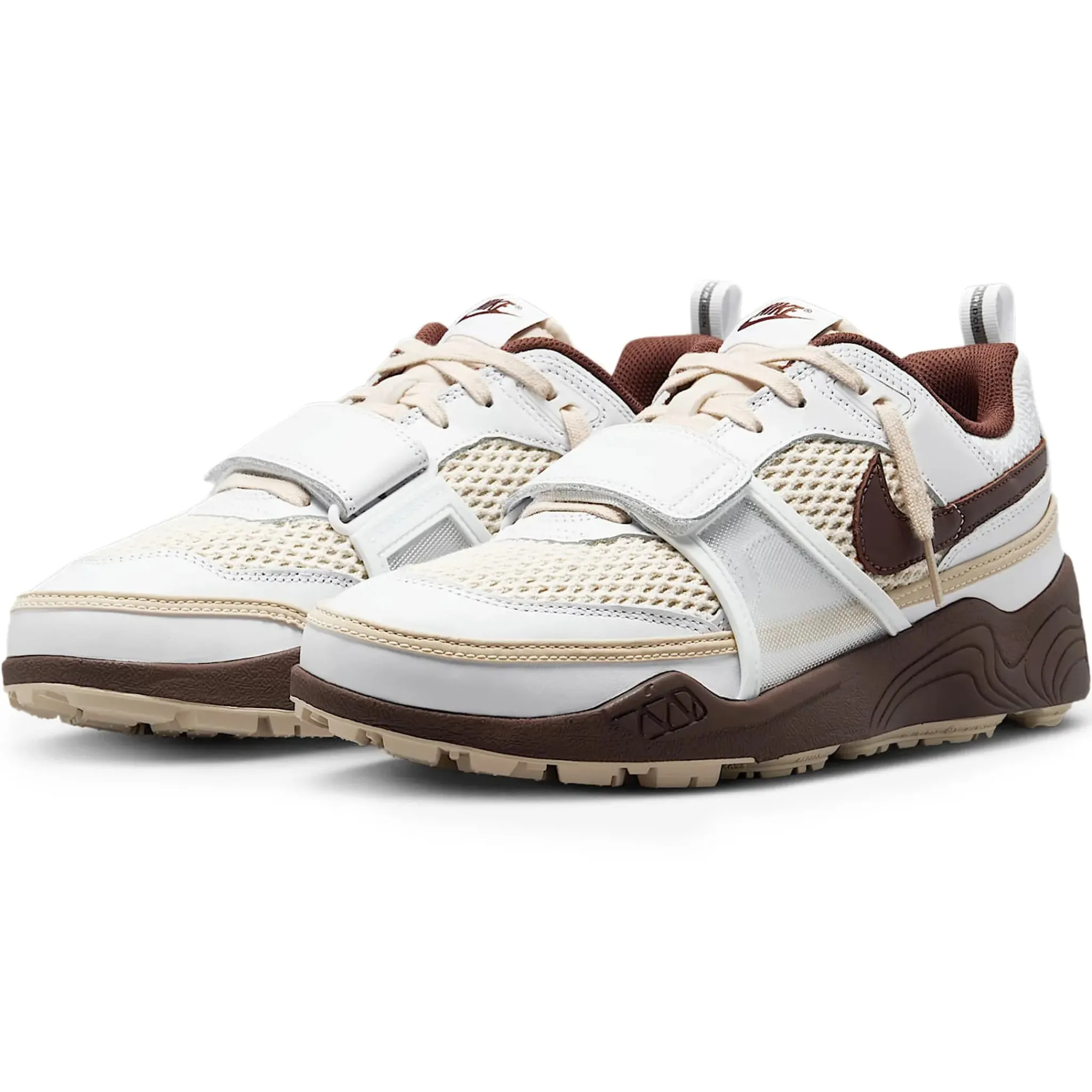 Nike Travis Scott x Zoom Field Jaxx Light Chocolate< White Trainers|Trainers