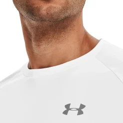 Under Armour UA Tech White Black T Shirt & Shorts< Activewear|Shorts
