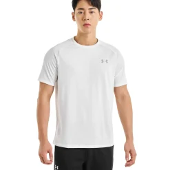 Under Armour UA Tech White Black T Shirt & Shorts< Activewear|Shorts