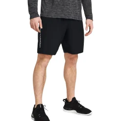 Under Armour UA Tech White Black T Shirt & Shorts< Activewear|Shorts