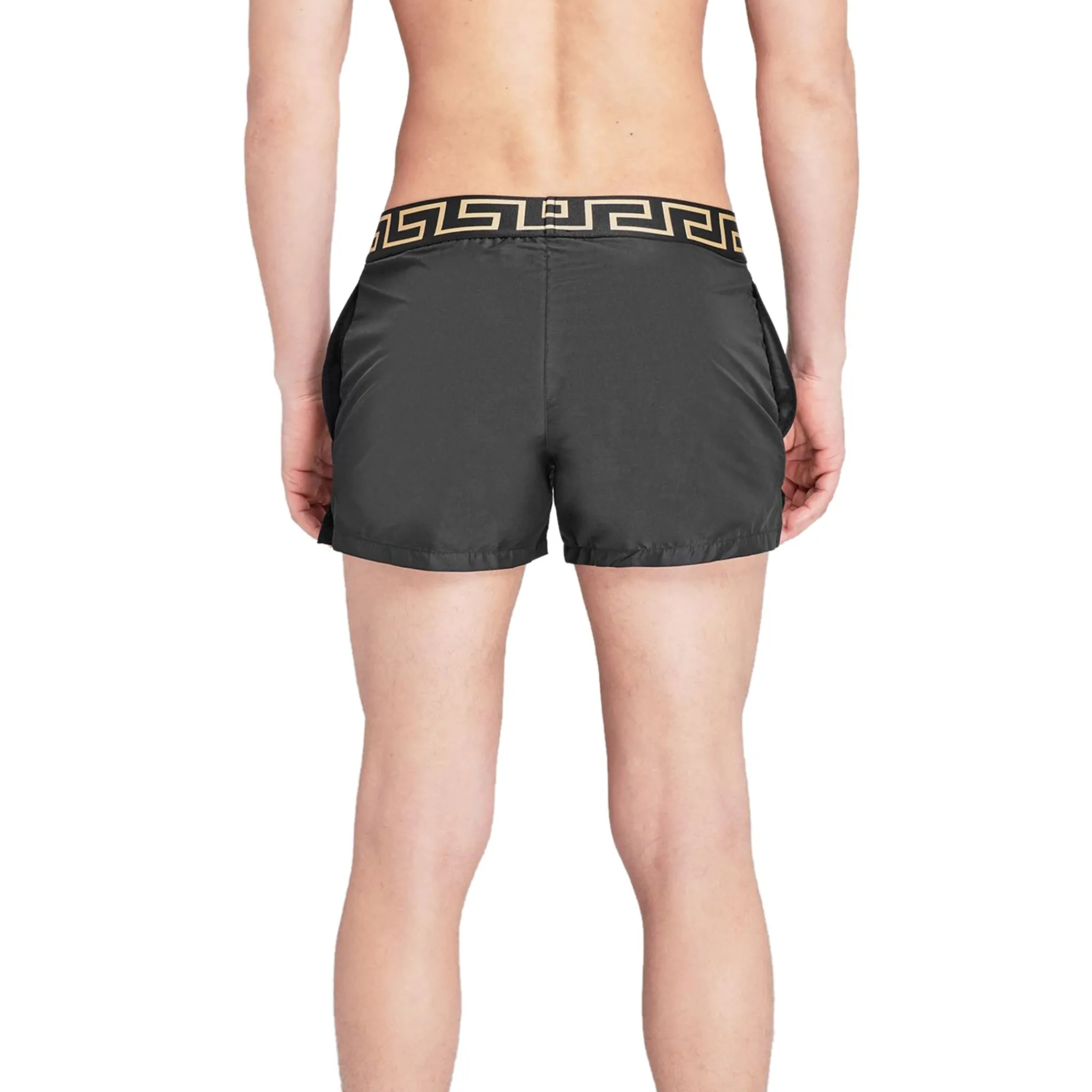 Versace Logo Swimming Shorts Black< Swimwear|Shorts