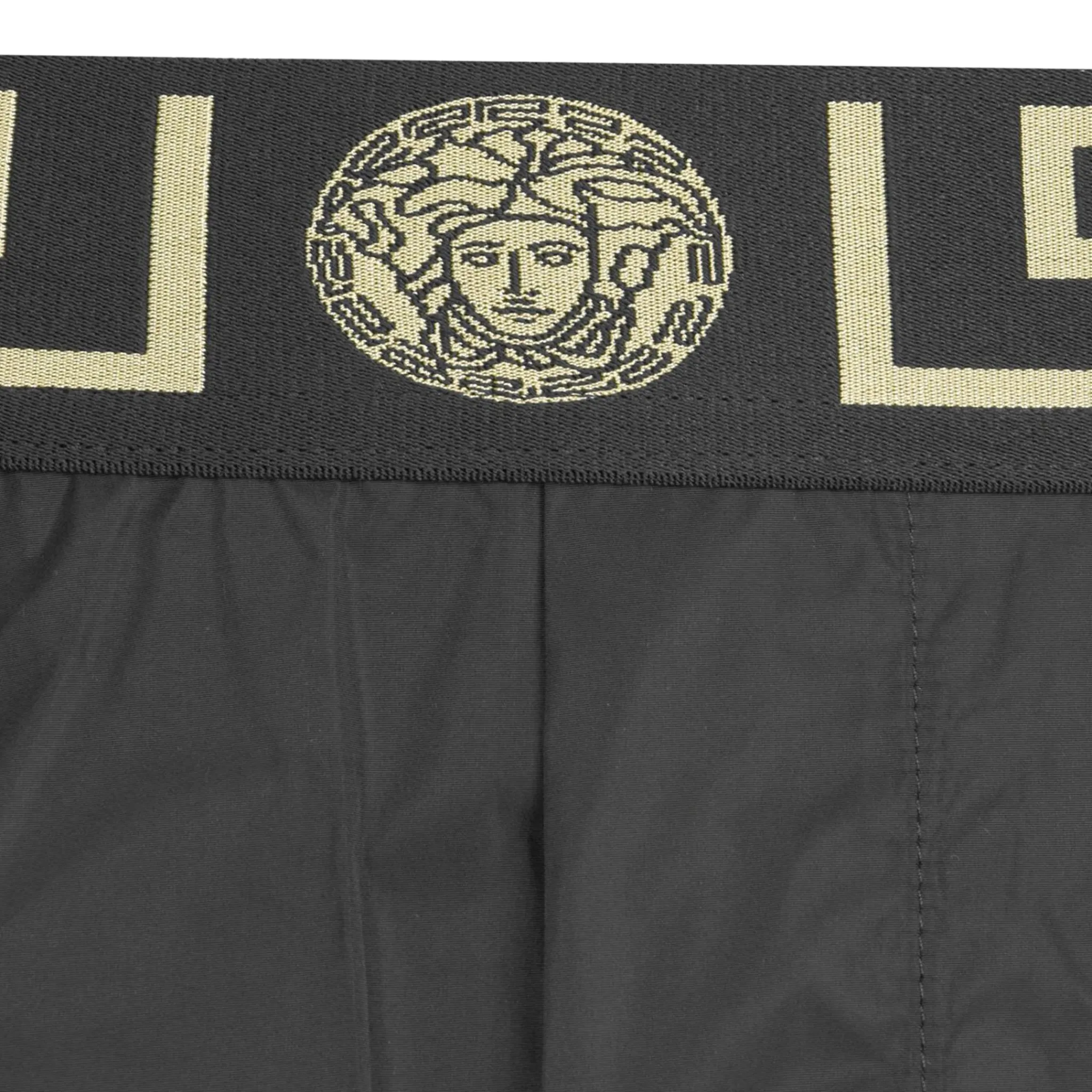 Versace Logo Swimming Shorts Black< Swimwear|Shorts